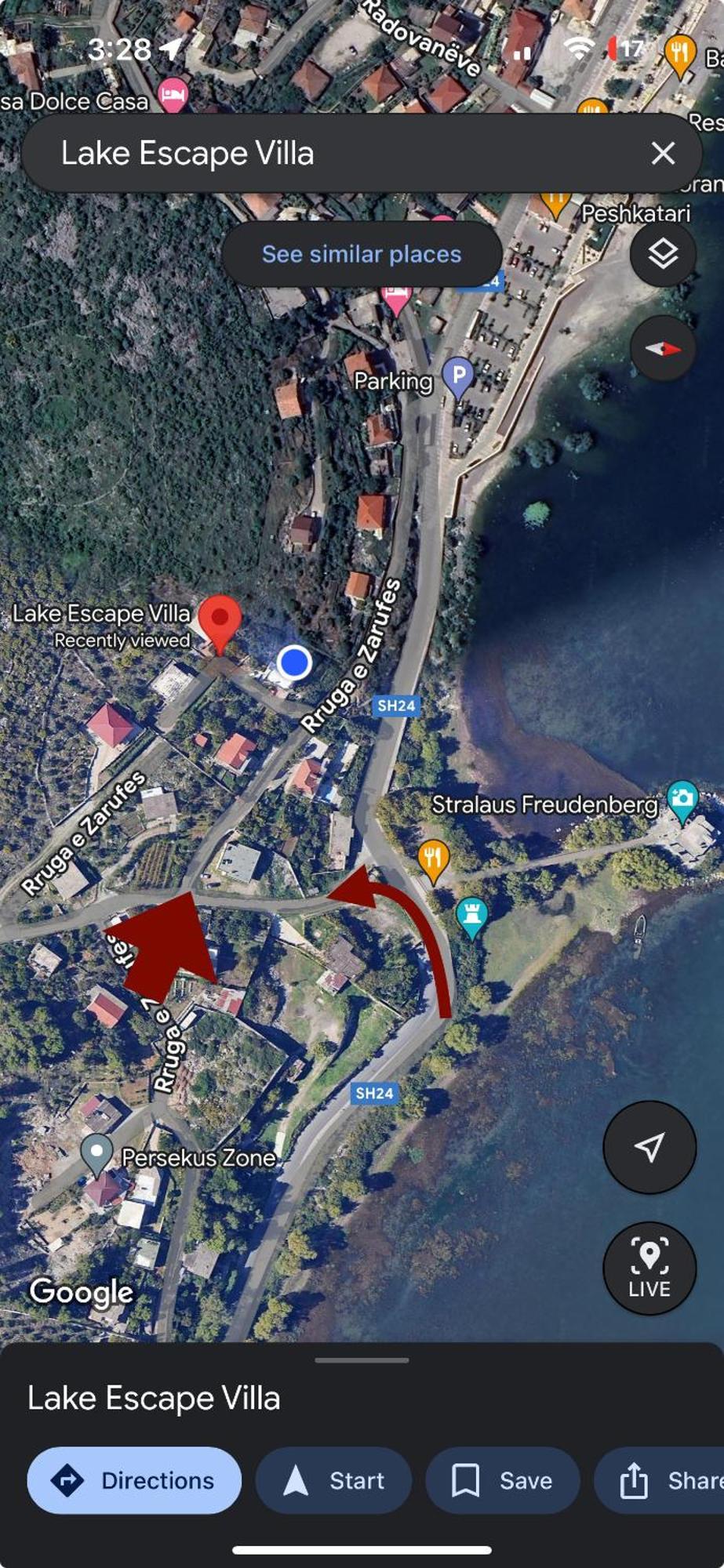Lake Escape Villa Shiroke Shkodër Eksteriør billede